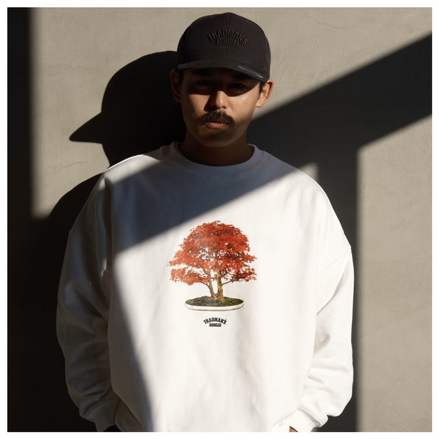 Autumn Leaves Sweat -WHITE- 詳細画像